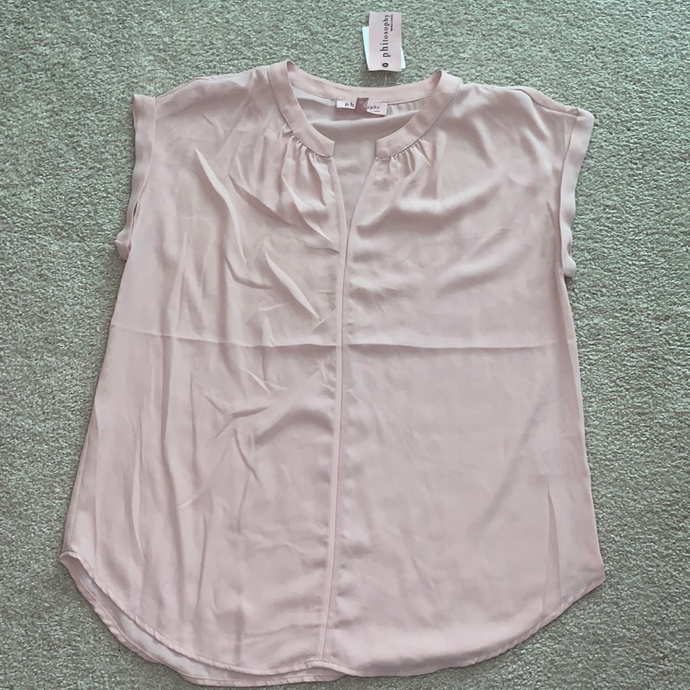 Philosophy Pink Blouse